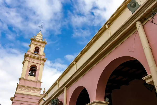 Blick Auf Die Kathedrale Von Salta Argentinien Südamerika Einem Sonnigen — Stockfoto