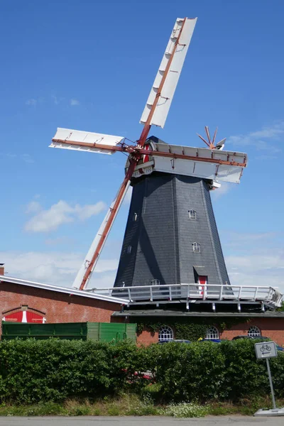 Hollanda Yel Değirmeni — Stok fotoğraf