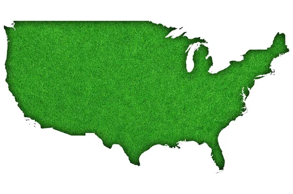 Karta Över Amerikas Förenta Stater — Stockfoto