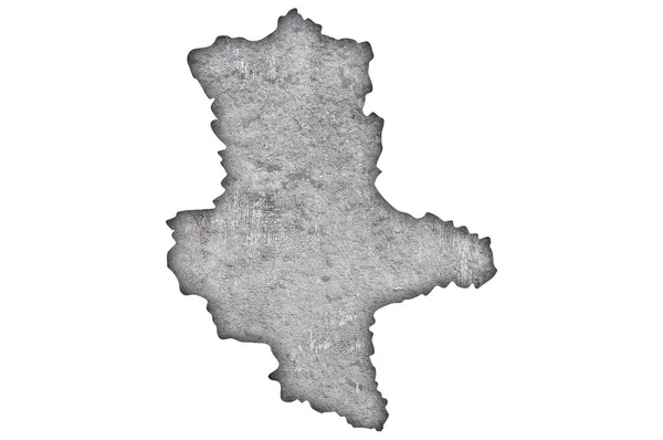 Карта Швейцарии Старой Бумагой — стоковое фото