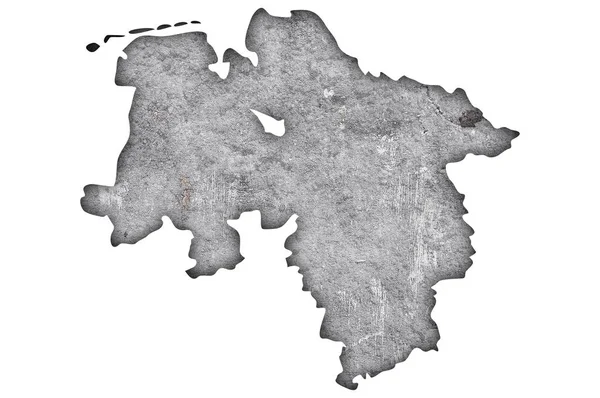Карта Зародка Прапором Білому Тлі — стокове фото