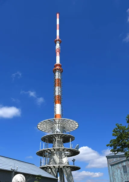 Grote Eilandberg Het Thüringer Woud — Stockfoto