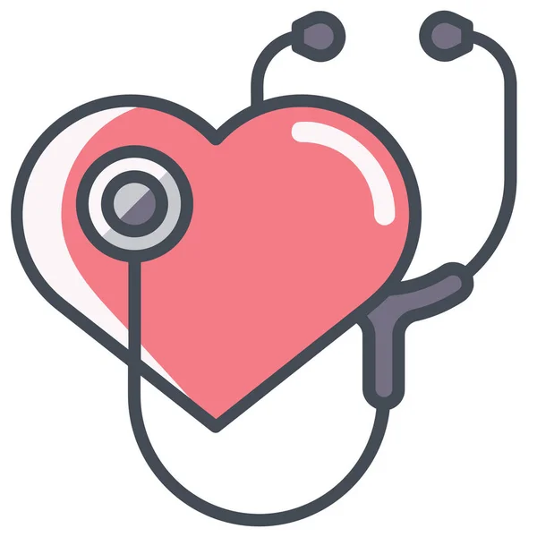 Heart Web Icon Simple Illustration — Stock Photo, Image