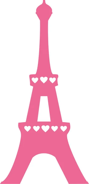 Ícone Torre Eiffel Ilustração Plana Ícones Vetor Perfume Para Web — Fotografia de Stock