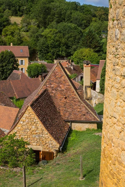 Vista Panorâmica Bela Arquitetura Medieval — Fotografia de Stock