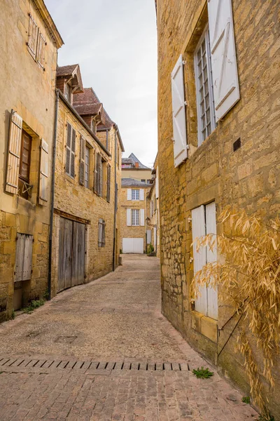 Uitzicht Straat Van Oude Stad Stad Jersey Israël — Stockfoto