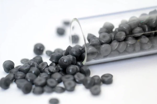 Polyethylenové Granule Pro Výrobu Plastů Jako Jsou Fólie Hračky Další — Stock fotografie