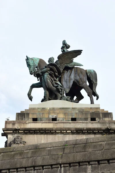 Statue Roi Empereur Monument Dans Ville Lisbon Portugaise — Photo
