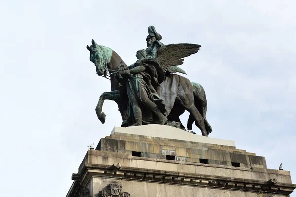 Estatua Libertad Ciudad Londres — Foto de Stock