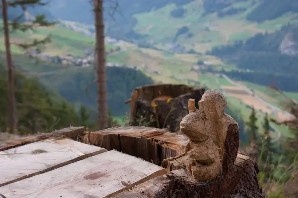 Een Uitzicht Een Berglandschap — Stockfoto