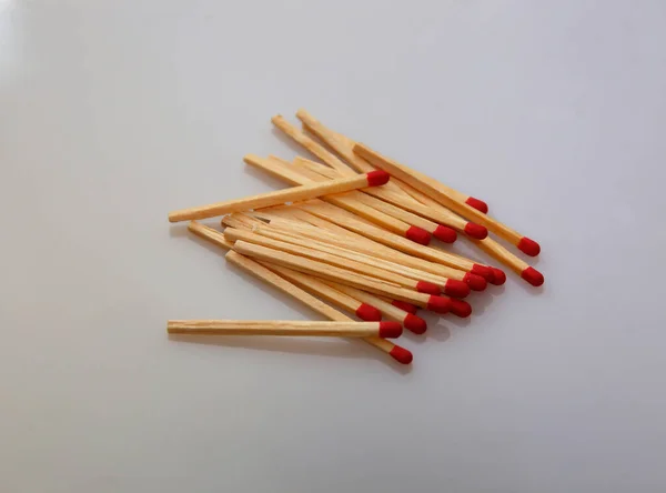 Matches White Background — Stock Photo, Image