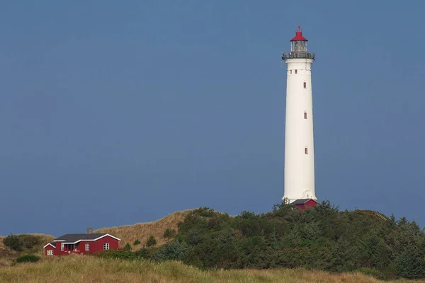 Farol Costa Ilha Helgoland — Fotografia de Stock