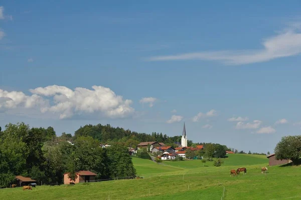 Greimharting Chiemgau Chiemsee Upper Bavaria Německo — Stock fotografie