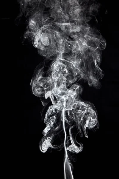 Steam Rises Vertically Swirls Quite Strongly — Stock Photo, Image