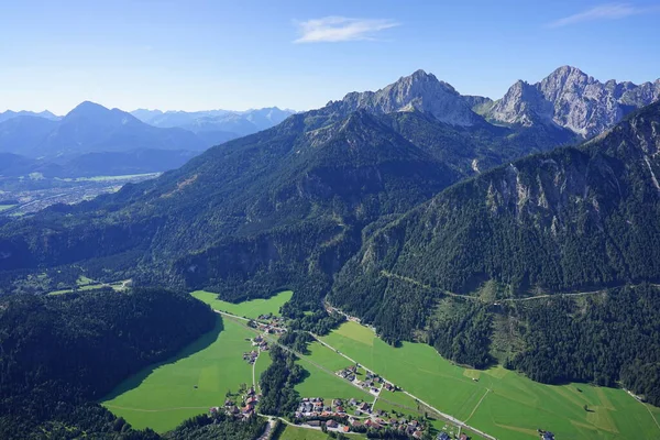 Vista Panorámica Del Hermoso Paisaje Los Alpes —  Fotos de Stock