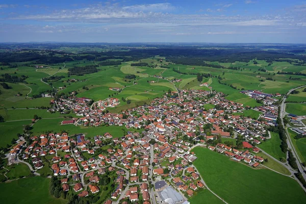 Aerial View City Old Town — Stock Photo, Image