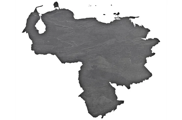 Karta Över Mexiko Med Landets Gränser — Stockfoto
