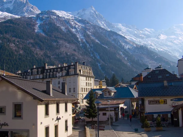 Vista Sulle Montagne Delle Alpi Svizzere — Foto Stock