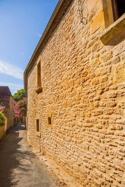 Oude Straat Stad Van Obidos Italië — Stockfoto