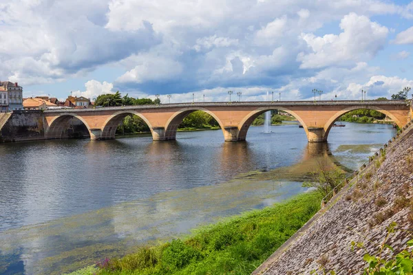 Vista Ponte Sobre Rio Cidade Roma Itália — Fotografia de Stock