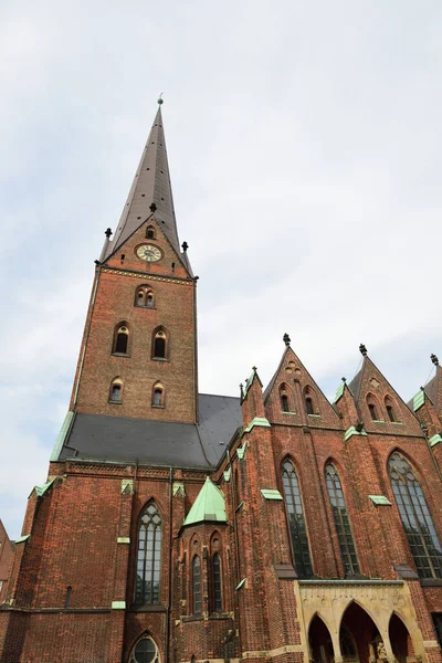 Die Hauptkirche Jacobi Ist Eine Der Fünf Hauptkirchen Hamburgs 1529 — Stockfoto