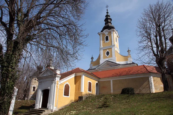 Kościół Świętej Trójcy Starym Mieście Wilnie Litwa — Zdjęcie stockowe
