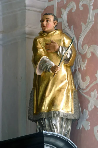Statue Des Jesuschristen Der Basilika Des Petrus Vatikanisch — Stockfoto