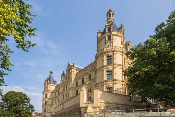 Německo Schwerin Meklenbursku Předním Pomořansku Zámek Schwerin — Stock fotografie