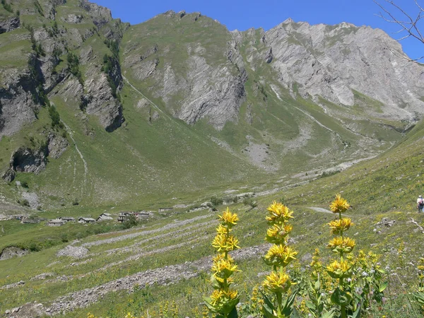 Bella Vista Sulle Montagne — Foto Stock