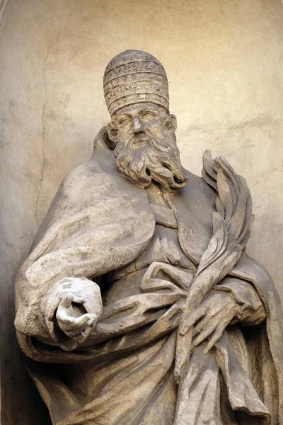 Paus Santo Marsellus Oleh Francesco Cavallini San Marcello Corso Gereja — Stok Foto