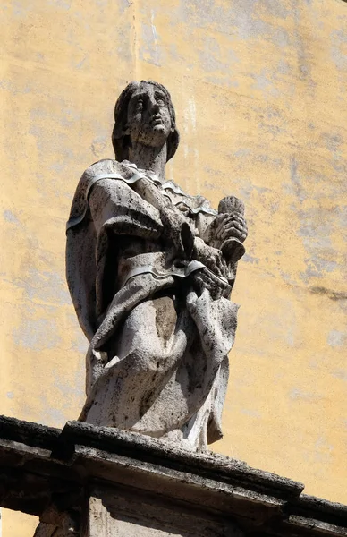 Statue Apostle Church Dei Santi Xii Apostoli Rome Italy — Stock Photo, Image
