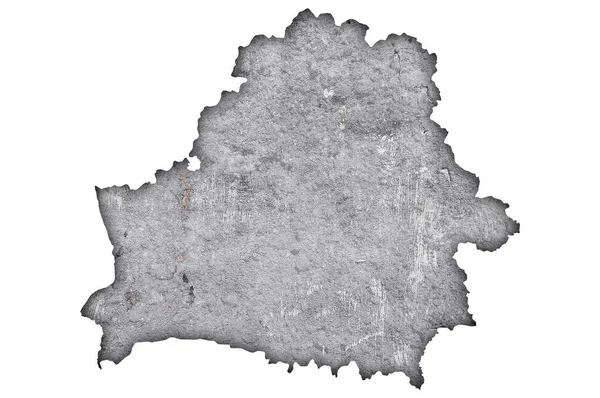 Saksan Kartta Vanhalla Grunge Taustalla — kuvapankkivalokuva
