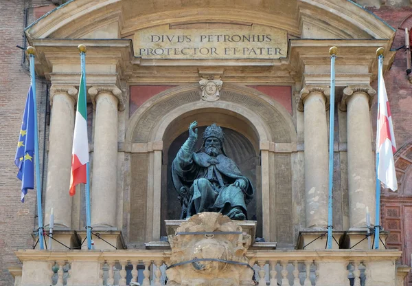 Het Standbeeld Van Heilige Petrus Het Vaticaan — Stockfoto