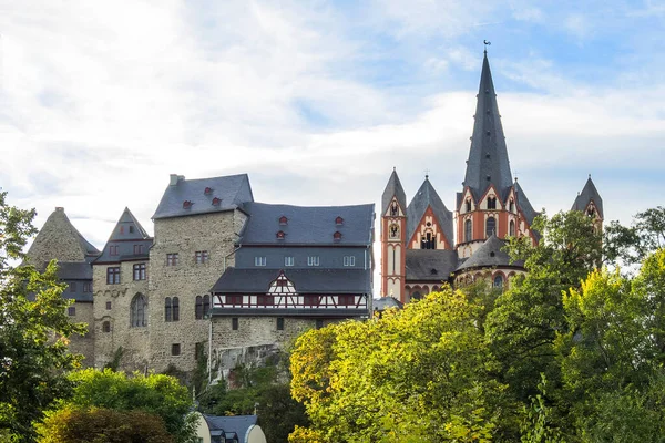 Alemanha Renânia Palatinado Catedral Limburgo Castelo Limburgo — Fotografia de Stock