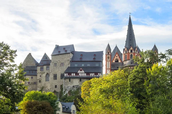 Alemania Renania Palatinado Catedral Limburgo Castillo Limburgo —  Fotos de Stock