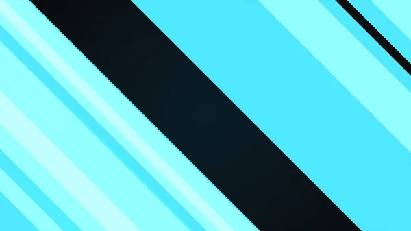 Abstrakter Blauer Hintergrund Mit Dünnen Und Breiten Diagonalen Linien Computergenerierter — Stockfoto