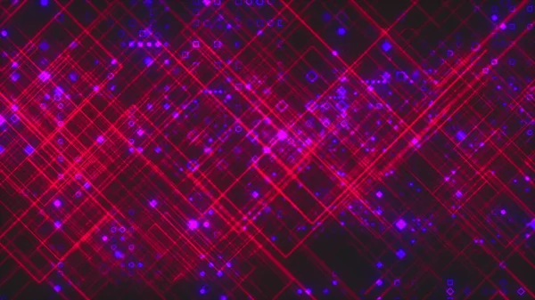 抽象背景 细斜线形成晶格 几何元素少 3D渲染计算机生成 — 图库照片