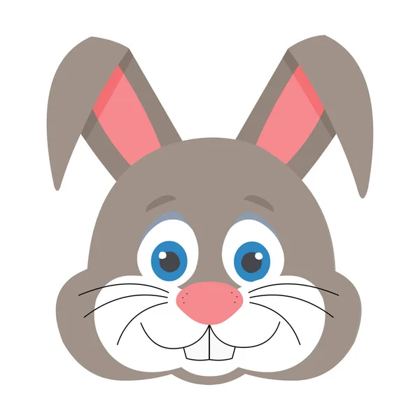 Cute Rabbit Ears Different Colors Vector Illustration — Stock Photo, Image