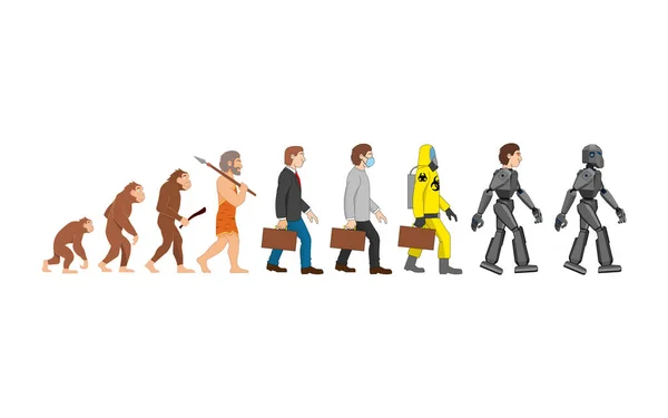 Evolution Vår Framtid — Stockfoto