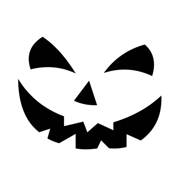 Icône Citrouille Halloween Illustration Simple Des Icônes Vectorielles Fantômes Heureux — Photo