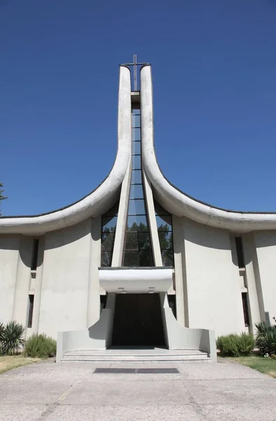 Entrada Edificio Ciudad Del Estado Israel —  Fotos de Stock