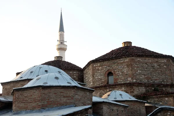 伊斯坦布尔市清真寺的穹顶 — 图库照片