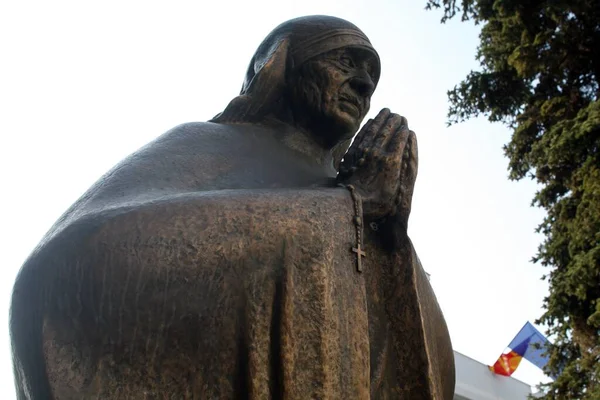 Estátua Homem Parque — Fotografia de Stock