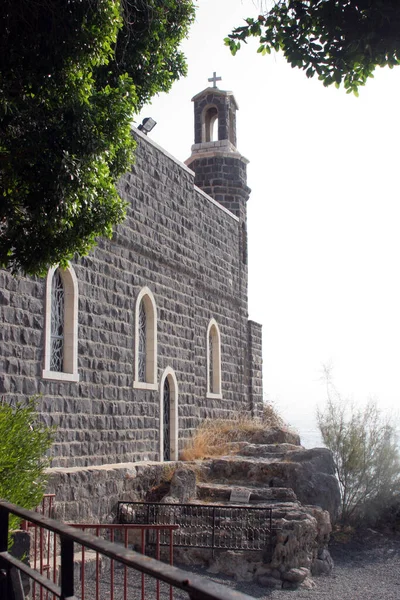 Igreja Sepulcro Holy Cidade Velha Cidade Mar Mediterranean Norte — Fotografia de Stock