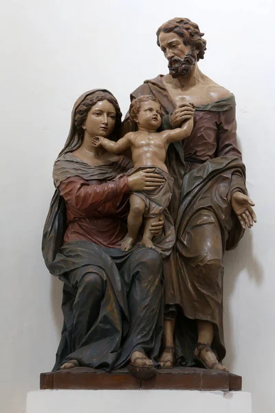 Kutsal Aile Almanya Ellwangen Deki Aziz Vitus Bazilikası — Stok fotoğraf