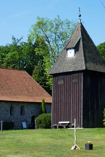 Heidekirche Magdalenen Undeloh — Stockfoto