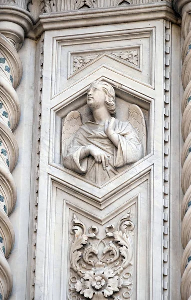 Ángel Portal Cattedrale Santa Maria Del Fiore Catedral Santa María — Foto de Stock