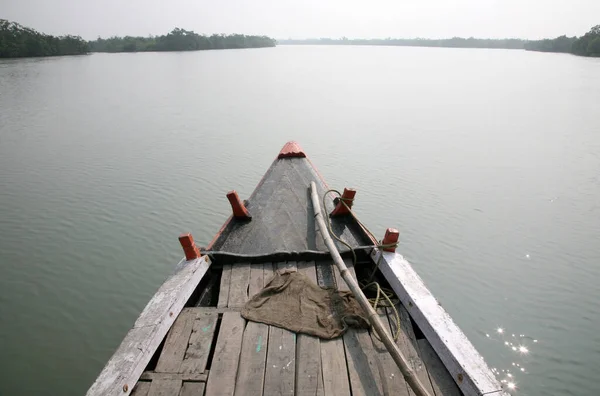 印度西孟加拉邦松达班的乘船旅行 — 图库照片