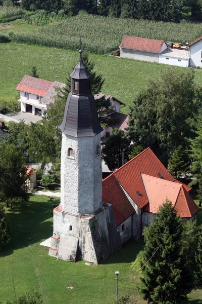 Church Saint Martin Martin Pod Okicem Croatia — Stock Photo, Image