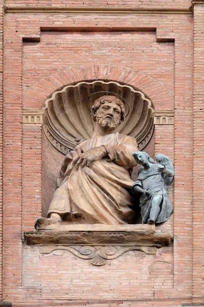 San Matteo Evangelista Chiesa Dei Salvatore Bologna Emilia Romagna Italia — Foto Stock